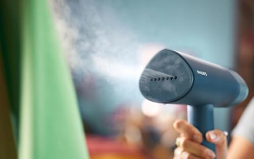Philips 3000-Serie Tragbarer Dampfglätter - 1000 W, Kompakt und Faltbar, 100ml Wassertank konstante...