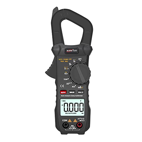 Multimètre de poche True RMS 6000 points avec pince numérique compacte