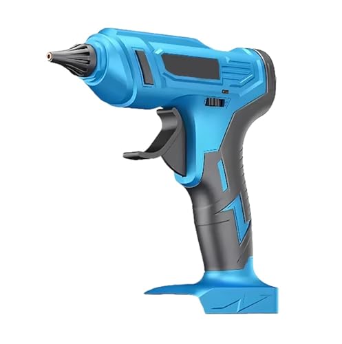 急速予熱コードレス充電式ホットグルーガン、グルースティック付き、アート、木材用 制作、DIY、アート、シール、ホームメンテナンス、
