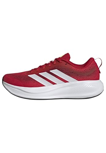 adidas Men's Response Pace Running, Better Scarlet/Lucid Lemon/Maroon, 10.5
