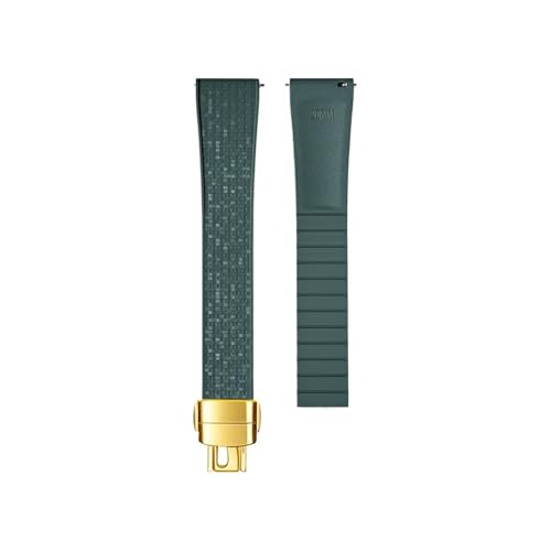 [SLFJEYTX] 1�� CTS FKM ���v�o���h 18/19mm �t�b�f�S�� �o�^�t���C�o�b�N�� �h�� �X�|�[�c�X�g���b�v �u���X���b�g(Green 03,19mm)