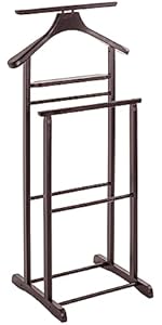 HAKU Möbel Appendiabiti Da Parete Bianco, MDF, Metallo - Dim. L 65 Cm X