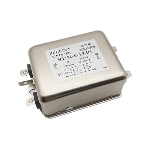 WBOBKO Jednofazowy filtr mocy HT172-20-L8-H1 20A