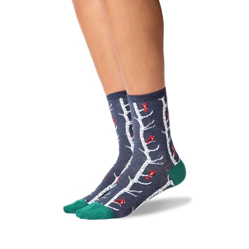 Image of Hot Sox Women's Fun Nature & Outdoors Crew Socks