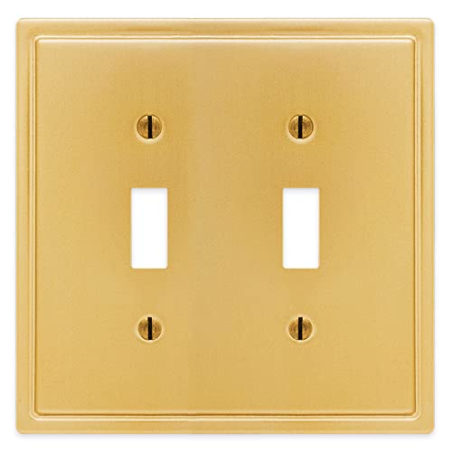 Placa de pared Amerelle para renovar interruptores de palanca de acero 2