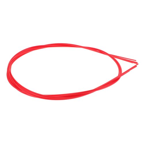 LIFKOME Flexible Spray Can Straws Set of 4 Extension Straws Reliable Material Red Plastic Easy to Find and Use