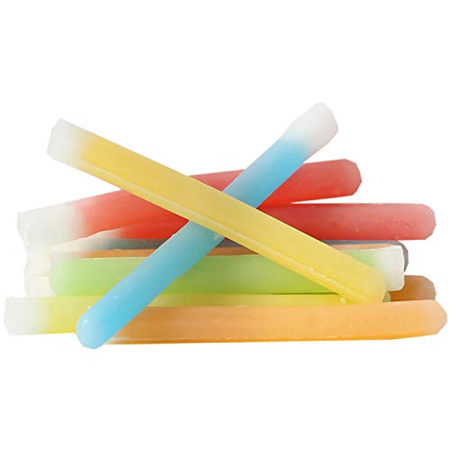 Candy Wax Sticks - Wax Candy with Juice - Bulk Goodie Bag Stuffer Candy - Drinkable Candy for Kids - Candy Drinks - 3 Pounds - Wax Stick Drinks - Chewy Wax Candy