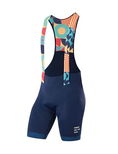 INBIKE Salopette Ciclismo Uomo Blu Navy M