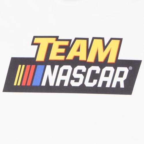 NASCAR Boys 2-Piece Swim Set - Short Sleeve Rash Guard Swim Shirt and Matching Swim Trunks Bundle for Kids3