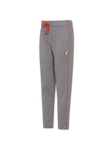 Image of Jockey AB13 Boys Super Combed Cotton Rich Graphic Printed Trackpants with Contrast Side Piping