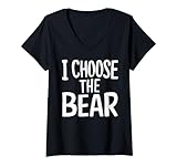 Photo Gallery donna i choose the bear in the woods i choose the bear maglietta con collo a v Photo Gallery donna i choose the bear in the woods i choose the bear maglietta con collo a v