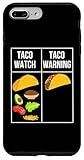iPhone 7 Plus/8 Plus Taco Watch vs. Taco Warning - Funny Tornado Watch Case
