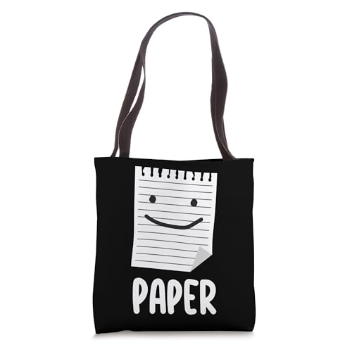 Funny Matching Set Rock Paper Scissors Costume Adult Kids Tote Bag