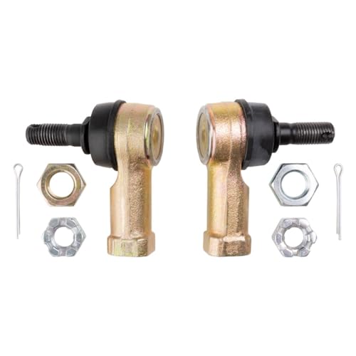 Tusk Tie Rod Ends – Heavy-Duty Steering Replacement Components for Off-Road ATVs and Utility Vehicles - Compatible with Honda TRX 400EX 1999-2008/TRX450R 2004-2009 - TK-51-1006