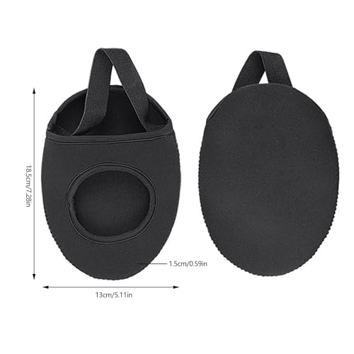 Protectores de zapatos de neopreno medios con banda elástica antideslizante, impermeables y cortaviento para ciclismo, caminata y carrera miniatura 3