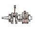 VTYZPOXI Universal 6F5-11400 Crankshaft Assembly Compatible with 40HP Outboard Motor 2 Stroke 6F5-11400-00 6F6-11400-00 Marine Engine