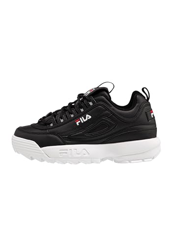 Colletto stabile per scarpe Fila Disruptor Wmn, Sneaker Donna, Nero, 42 EU