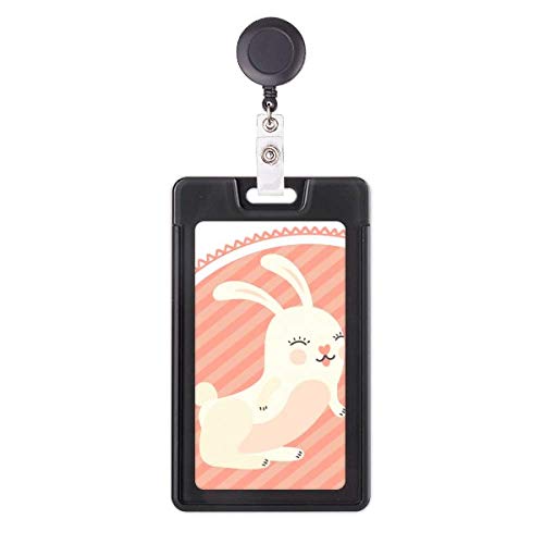 Porte-badge rétractable de Pâques, accessoire de festival religieux