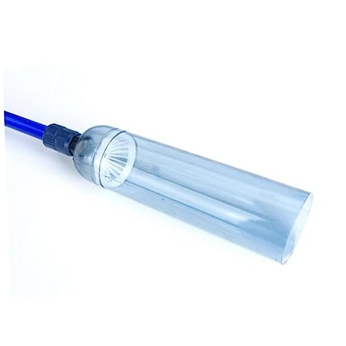 GRIRIW 2.7m Long Aquarium Water Changer Siphon Pump with Hose Tank Cleaner Gravel Cleaning Nozzle Included Random Color