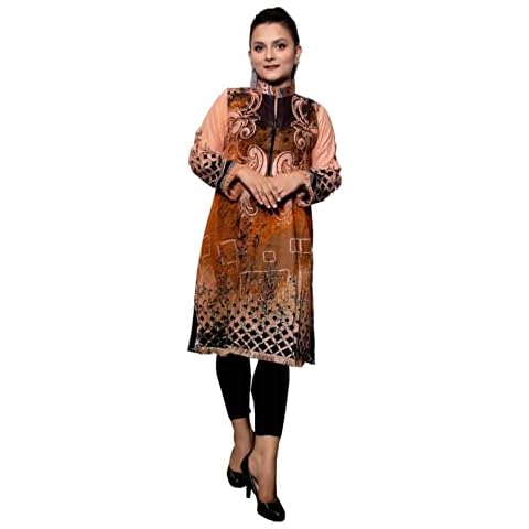 SUFIA FASHIONS Women’s Indian Kurti Pakistani Kurta Kameez Dress Cotton Tunic Top Kurtis SF36 (UK 14) Cover