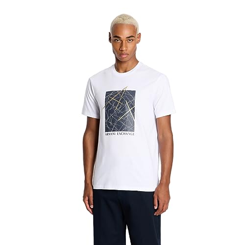 Armani Exchange Men's Regular Fit Crew Neck Cotton Jersey Armani Exchange Men's Regular Fit Crew Neck Cotton Jersey