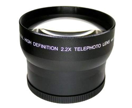 2.2X High Definition Super Telephoto Lens. (Includes Lens/Filter Adapter) Compatible with Canon PowerShot SX530 HS