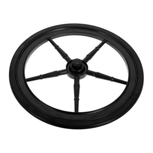 HEALLILY Ruedas de Carrito de Comida Piezas de Andador Ruedas para Andador Ruedas de Wheel Chair Ruedas de Carro neumáticos de muñeca Caucho Negro