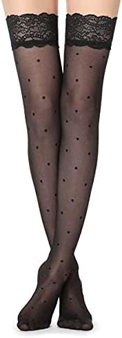 Calzedonia - Autoreggenti - Donna Schwarz - 019 Medium/Large : Amazon.it:  Abbigliamento