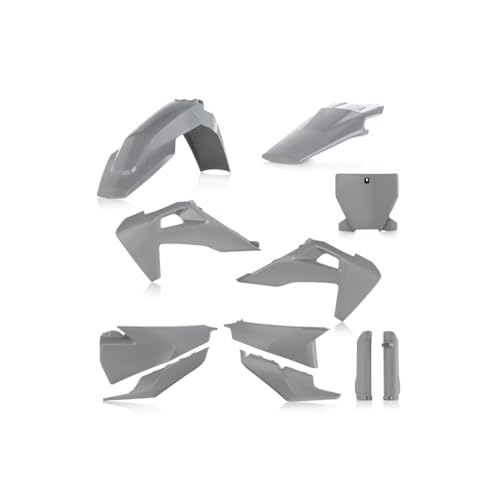 Acerbis Full Plastic Kit – Compatible with KTM – Gray