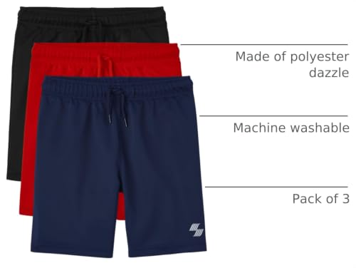 Image of The Children's Place Boys' Performance Basketball Shorts 2 Pack