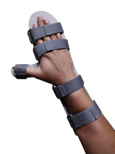 Static cockup splint palm support, Static support elbow support Hand Support For (Large Right Hand)