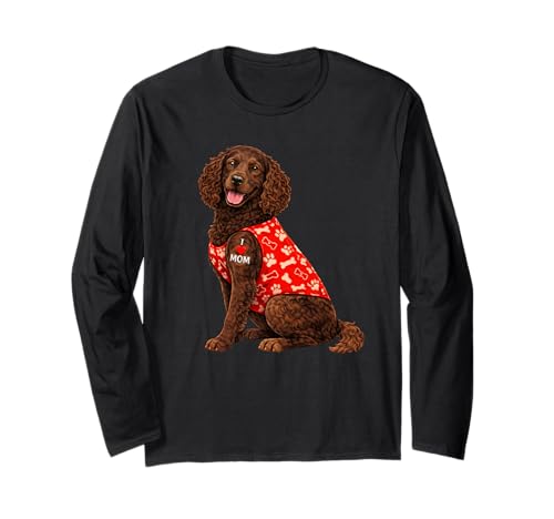 American Water Spaniel Mom I Love Mom �n�[�g �^�g�D�[ ����T�V���c