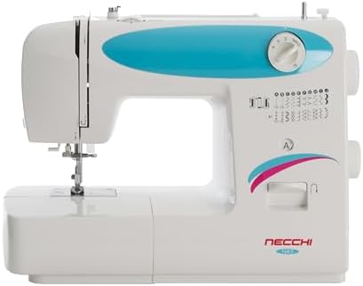 Quale macchina da cucire scegliere? Guida impropria all'acquisto Necchi N83 Macchina per Cucire, Interno in pressofusione in Alluminio, scocca in ABS, Blu, Regular
