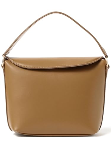 [ビームスハート] キャンパス・バッグ 太ベルト 2WAY スクエア バッグ レディース BROWN ONE SIZE