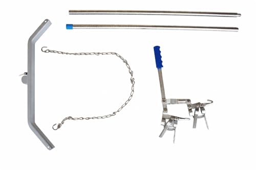 Farrier Cow Horse Veterinary Dual Ratchet Calf Puller Jack Cattle Birthing Extractor 98418