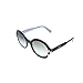 Produktbild Ray-Ban Damen 0PR 17US Sonnenbrille, Schwarz (Top Black Azure/Spotted Brown), 53