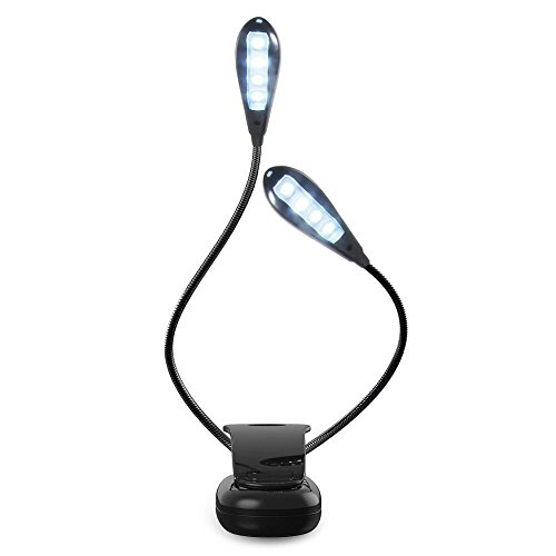 Lampe De Bureau LED 8 LED USB Double Lampe De Table LED Eye Care Lampe De Bureau LED Dual Light Double Flexible Col De Cygne XYJGWSTD