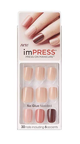 Kiss imPress Press-On Manicure Nails Fall Colors 83002 Autumn