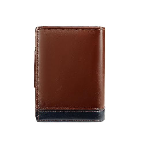 Men's Short Wallet with Multiple Card Slots and Coin Pocket Stylish and Practical PU Blocking Business Wallet4