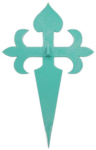 Floki3D Decorador de Tarta Cruz de Santiago (Turquesa) Cover