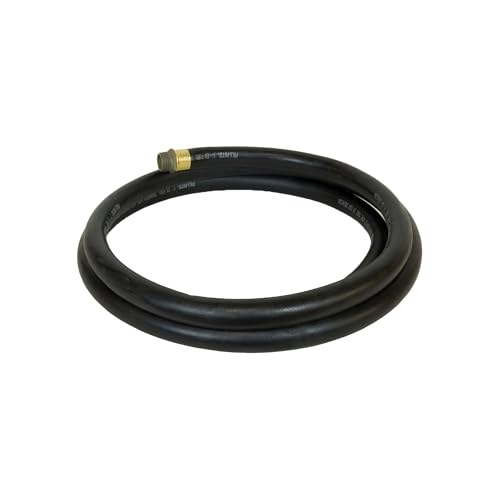 Fill-Rite 1 In. x 12 Ft. Rubber Fuel Transfer Hose with Static Wire and Internal Spring Guards - 1 Each