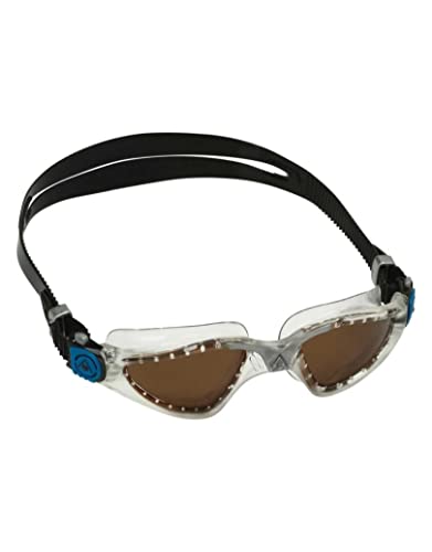 Aqua Sphere Gafas Aquasphere Kayenne Tran/Silver/Petrol (192.040) Aqua Trans/Plata/Gasolina, Unisex, M, L