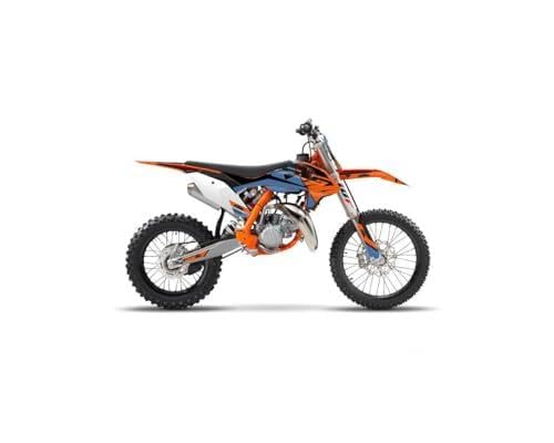 Kit déco moto cross Skyline KTM 85 SX bleu personnalisable