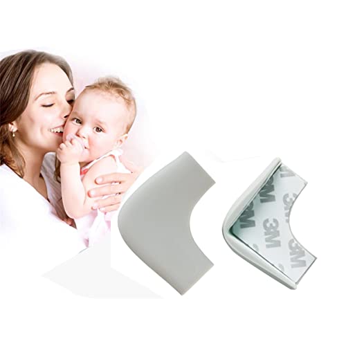 Protection d'angle silicone meuble marron : sécuriser les angles de table basse - 4