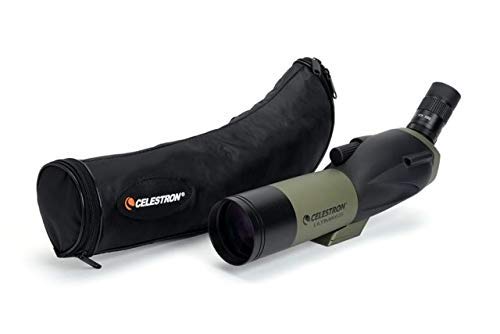 Celestron – Ultima 65 Angled Spotting Scope – 18-55x Zoom Eyepiece – Multi-coated Optics for Bird Watching, Wildlife, Scenery and Hunting – Includes Soft Carrying Case and Smartphone Adapter - Thumbnail 6