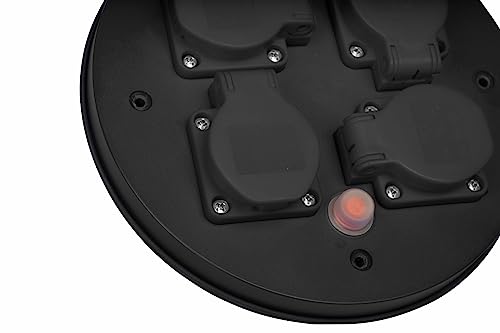 Carrete de cable JUMBO H07RN-F 3G1,5 mm² robusto de alta resistencia 4