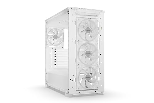 Image of be quiet! Shadow Base 800 FX - ARGB - 4 Light Wings 140mm PWM Fans - Mid-Tower PC Gaming Case - 420mm radiators or E-ATX motherboards Support -White - BGW64
