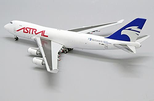 JC Wings Astral Aviation B747-400F(SCD) TF-AMU 1/400 diecast Plane Model Aircraft