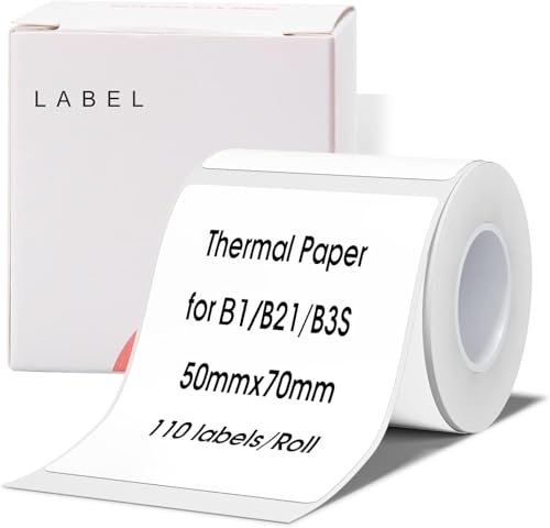 NIIMBOT Labels for B21/B3S Printer Review: Are These Thermal Stickers Worth It?