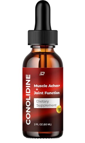 Indelo Conolidine for Pain Drops, Conolidine Joint Support Reliever Supplement All-Natural for Movement, Conolidine 1 Relief Drops, 1000 mg for Joint and Muscle, Reviews (1 Pack - 1 Month Supply)